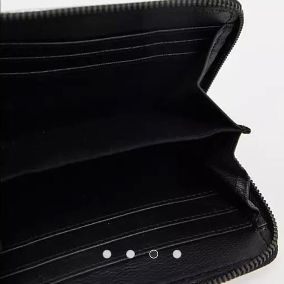Urbancode leather travel wallet black and silver - Picture 3 of 5